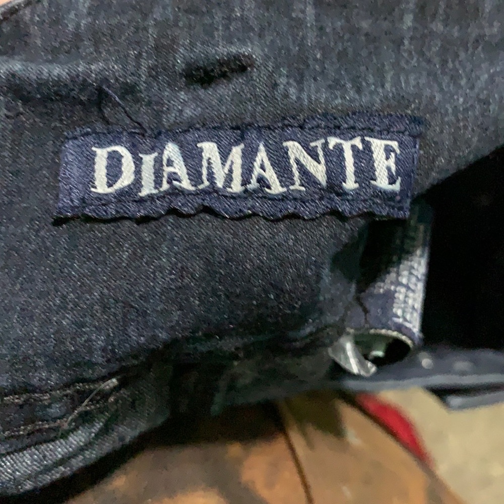 Diamanté high waisted jeans size 14